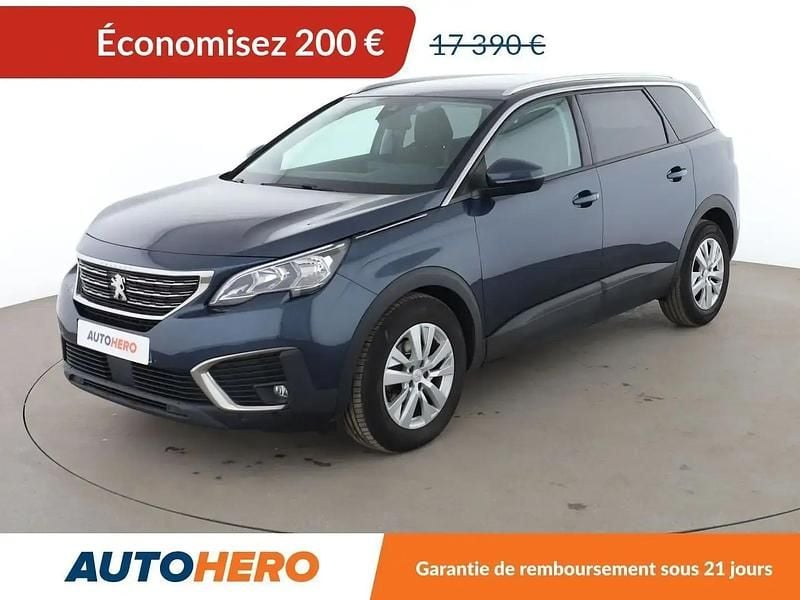 Bleu Occasion 2018 Peugeot 5008 Business-Line SUV | 17 190 € (Prix juste) - Image 1/2