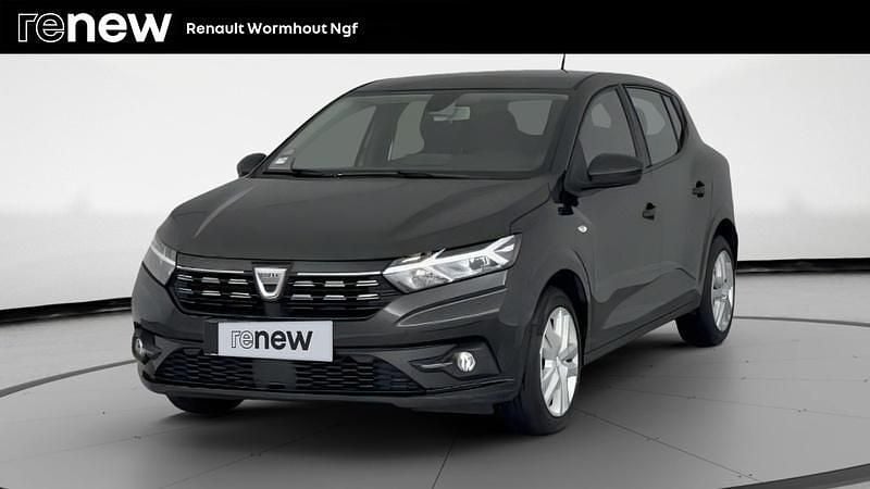 Noir Utilisé 2021 Dacia Sandero Comfort Citadine | 12 999 € (Prix juste) - Image 1/4