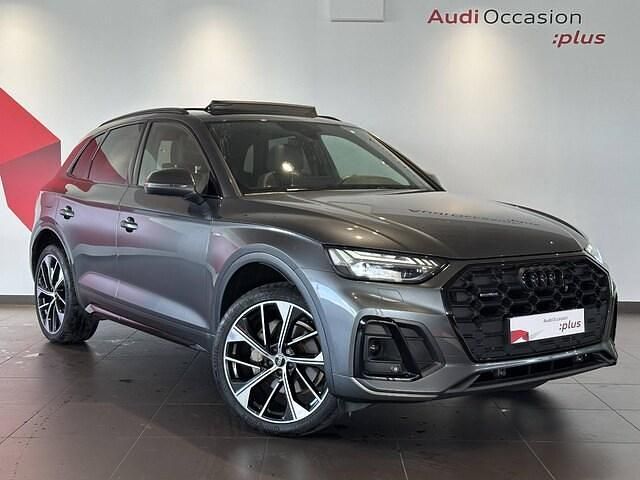 Gris daytona nacré Utilisé 2022 Audi Q5 S-Line SUV | 49 980 € (Prix juste) - Image 1/4