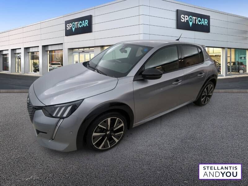 Gris Utilisé 2021 Peugeot 208 GT Citadine | 17 390 € (Prix juste) - Image 1/4