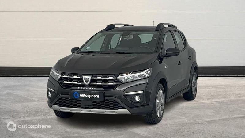 Noir Utilisé 2021 Dacia Sandero Comfort Citadine | 13 999 € (Prix juste) - Image 1/4