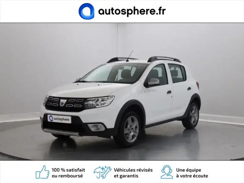Blanc Utilisé 2020 Dacia Sandero Stepway Citadine | 10 499 € (Bon prix) - Image 1/4