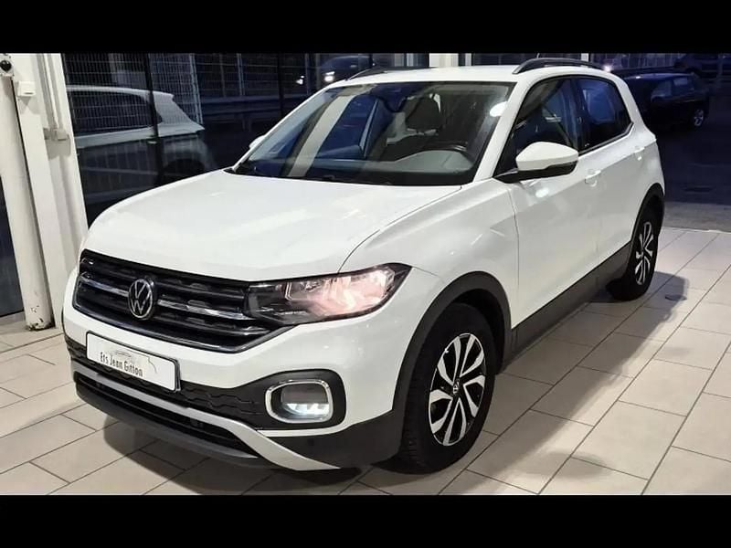 Blanc Utilisé 2021 VW T-Cross LOUNGE SUV | 17 396 € (Prix juste) - Image 1/4