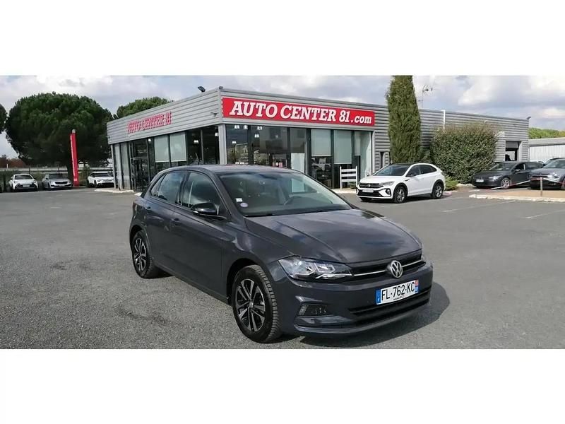 Gris Utilisé 2019 VW Polo IQ Drive Citadine | 10 490 € (Prix juste) - Image 1/4