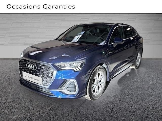 Bleu navarre métallisé Occasion 2023 Audi Q3 S-Line SUV | 35 795 € - Image 1/4