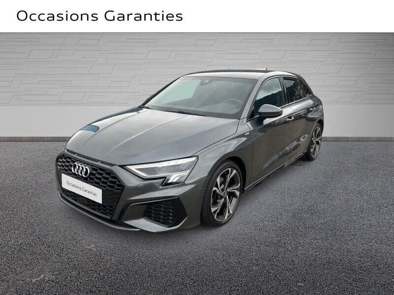 Gris Utilisé 2021 Audi A3 Sportback S-Line Berline | 27 790 € (Prix juste) - Image 1/4