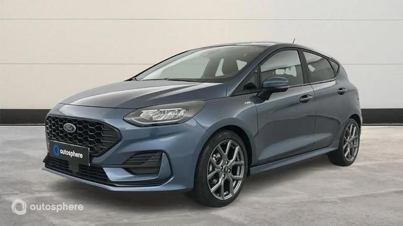Bleu Utilisé 2023 Ford Fiesta ST-Line Citadine | 18 490 € (Prix juste) - Image 1/4