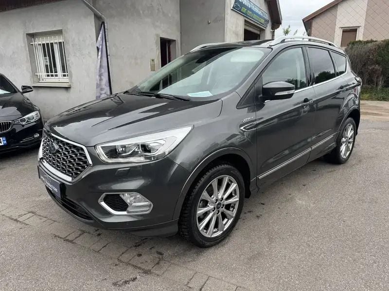 Gris Utilisé 2019 Ford Kuga Vignale SUV | 14 490 € (Prix juste) - Image 1/4