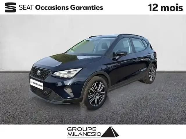 Bleu Utilisé 2022 Seat Arona SUV | 16 990 € (Prix juste) - Image 1/4