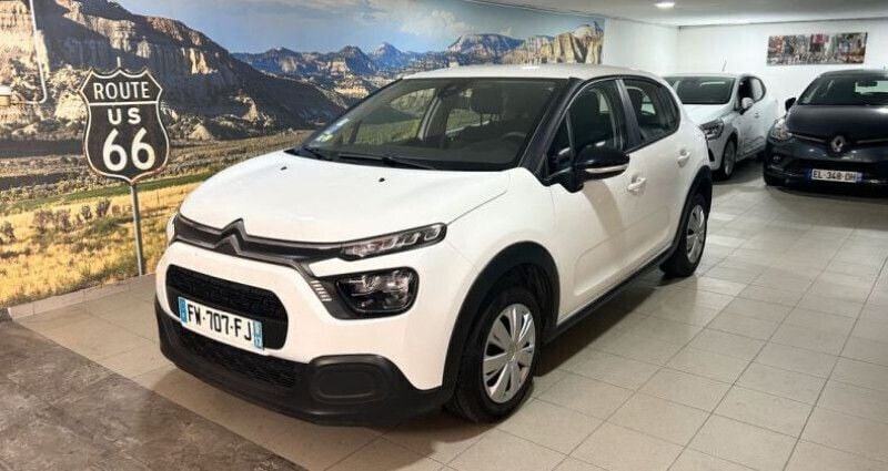 Blanc Utilisé 2020 Citroën C3 Citadine | 8 990 € (Super prix) - Image 1/4