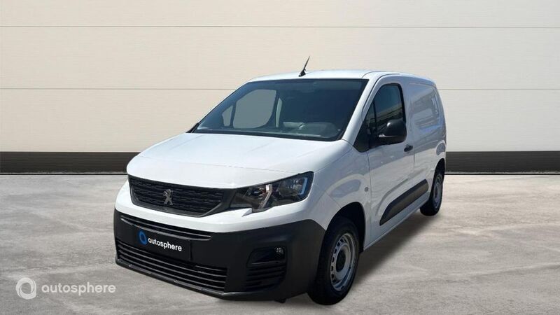 Blanc Utilisé 2022 Peugeot Partner Premium Monospace | 17 999 € (Prix juste) - Image 1/4