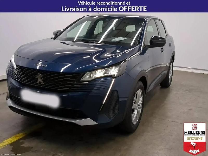 Bleu Utilisé 2023 Peugeot 3008 Active SUV | 18 900 € (Prix juste) - Image 1/4