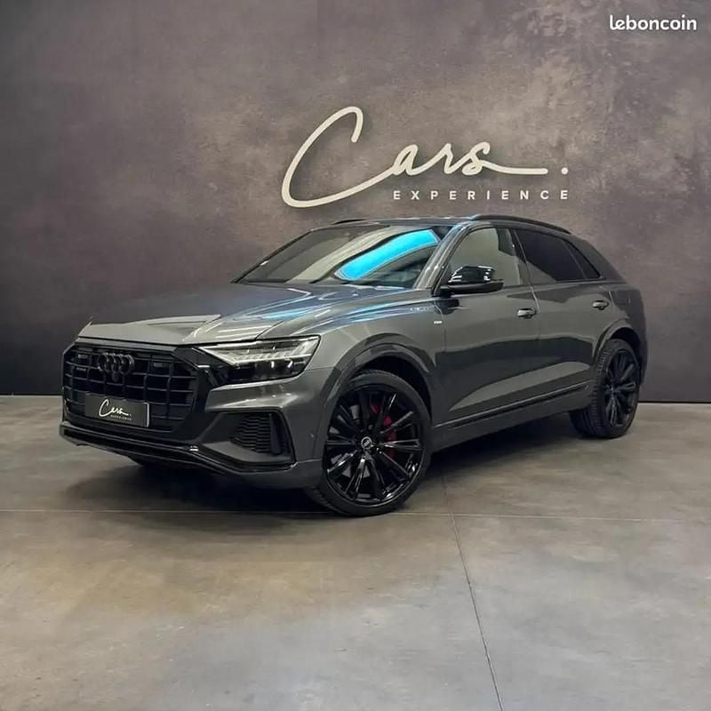 Gris Utilisé 2021 Audi Q8 S-Line SUV | 64 900 € (Super prix) - Image 1/4