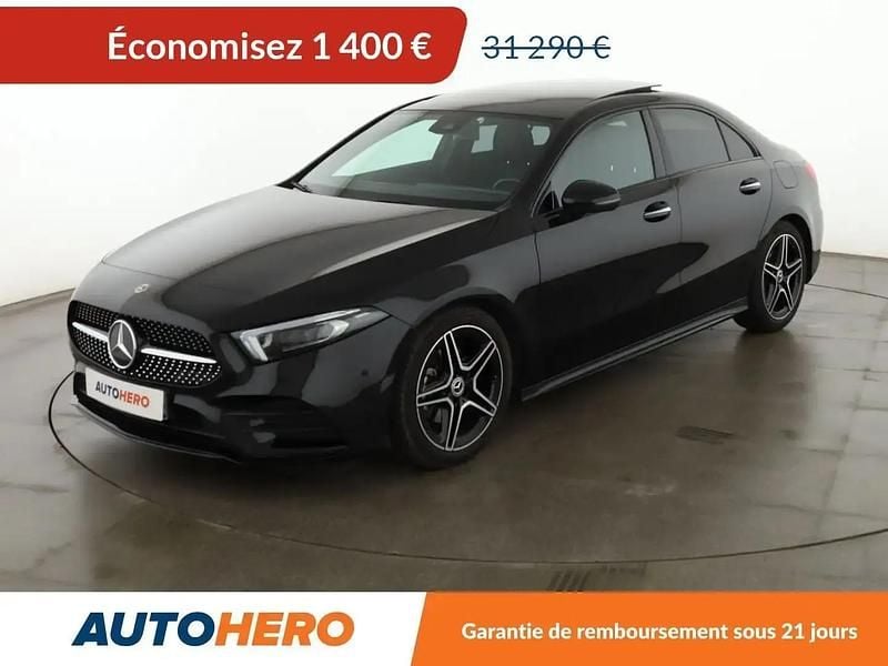 Noir Occasion 2022 Mercedes A200 AMG line Berline | 29 890 € (Prix juste) - Image 1/2