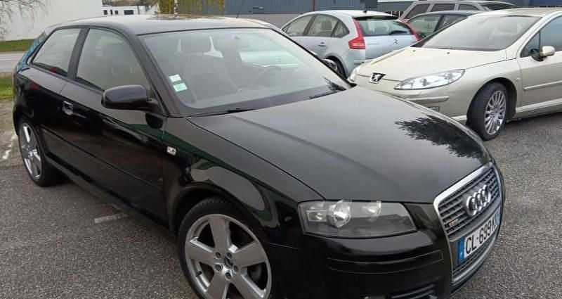 Noir Occasion 2008 Audi A3 Berline | 3 800 € - Image 1/4
