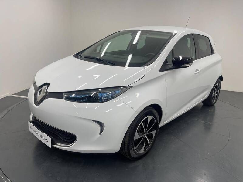 Blanc Utilisé 2018 Renault Zoe Intens Citadine | 9 980 € (Prix cher) - Image 1/4
