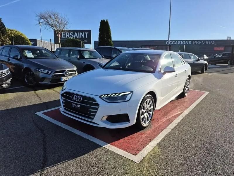 Blanc Occasion 2021 Audi A4 Business Berline | 22 990 € (Bon prix) - Image 1/4