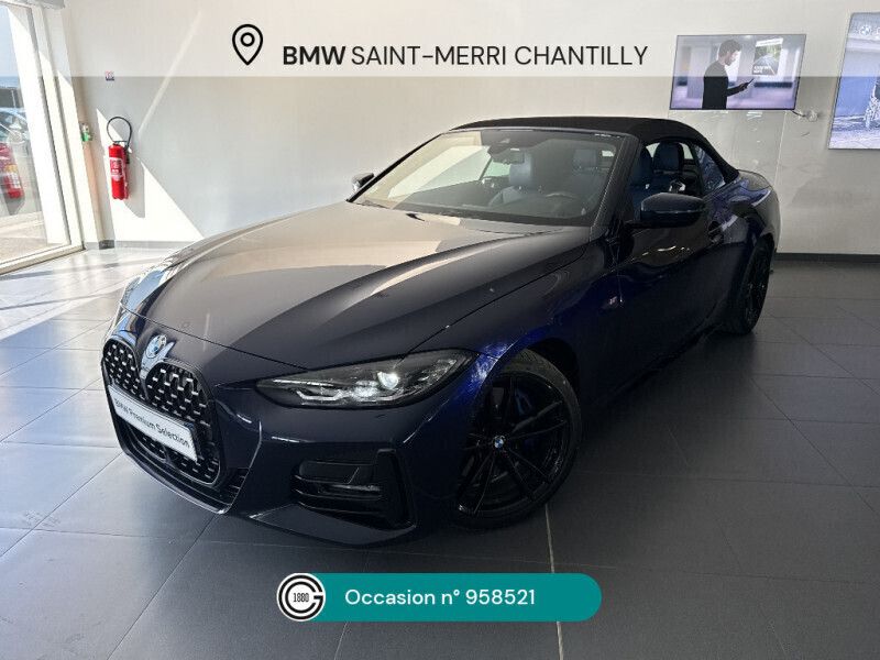 Bleu Utilisé 2022 BMW 420 M Sport Cabriolet | 48 490 € (Prix assez cher) - Image 1/4