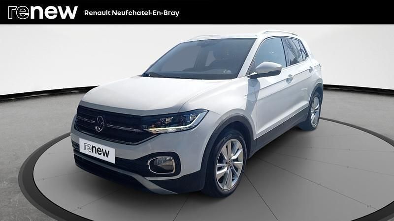 Blanc Utilisé 2021 VW T-Cross United SUV | 16 990 € (Prix juste) - Image 1/4