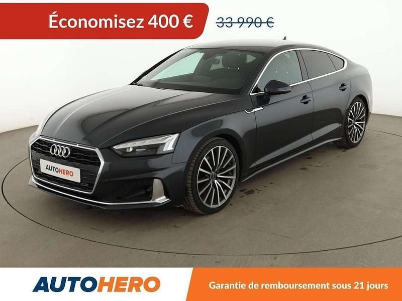 Occasion Audi A5 Sport 150 ch (110 kW) 2022 Gris Coupé