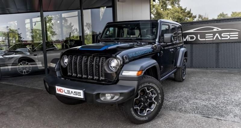Noir Utilisé 2021 Jeep Wrangler Unlimited Rubicon SUV | 62 900 € (Prix cher) - Image 1/4