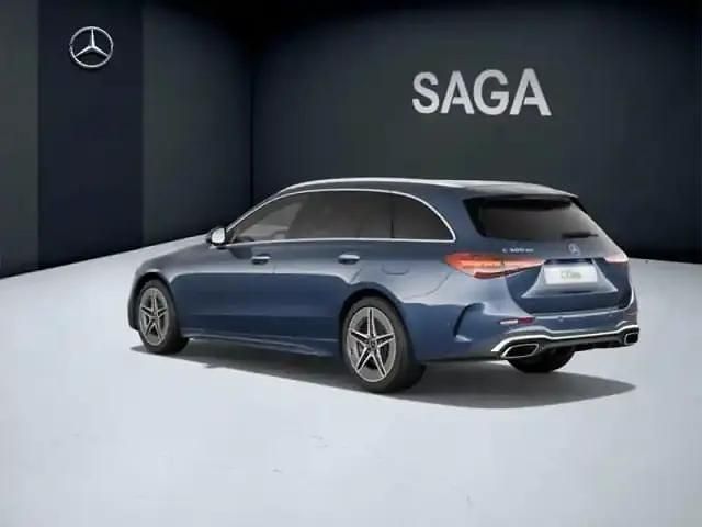 Occasion Mercedes C300e AMG line 2025 Bleu Break