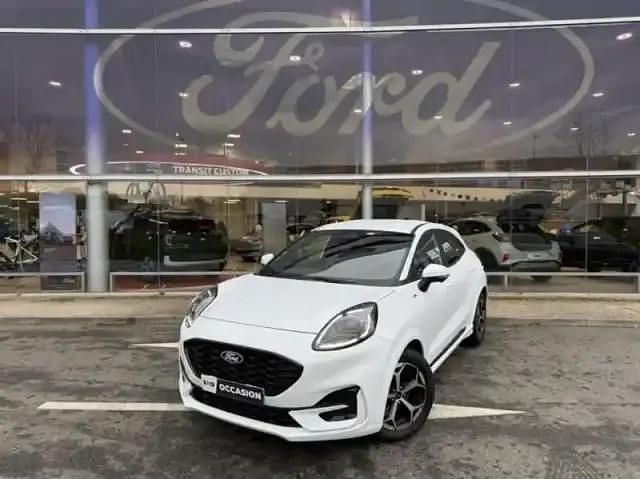 Blanc glacier Occasion 2025 Ford Puma ST-Line SUV | 23 380 € (Prix juste) - Image 1/4
