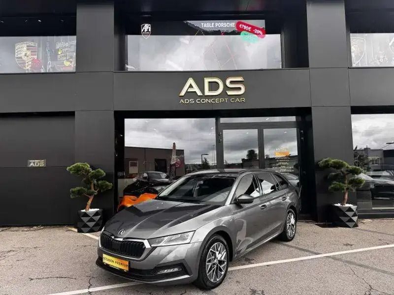 Gris Utilisé 2022 Skoda Octavia Ambition Break | 23 579 € (Prix juste) - Image 1/4