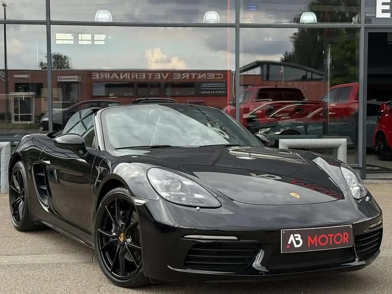 Noir Utilisé 2019 Porsche 718 Boxster Chrono Cabriolet | 59 990 € - Image 1/4