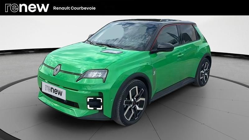 Vert Utilisé 2024 Renault R5 Techno Citadine | 29 990 € (Prix juste) - Image 1/4