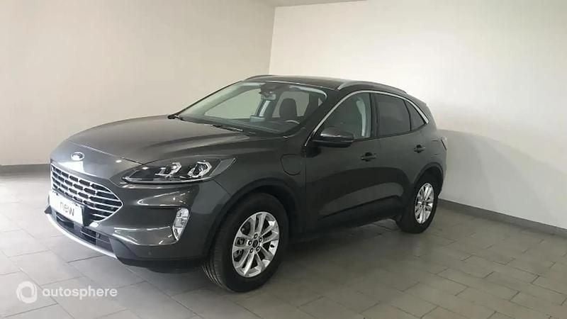 Gris Utilisé 2021 Ford Kuga ST-Line SUV | 20 999 € (Super prix) - Image 1/4