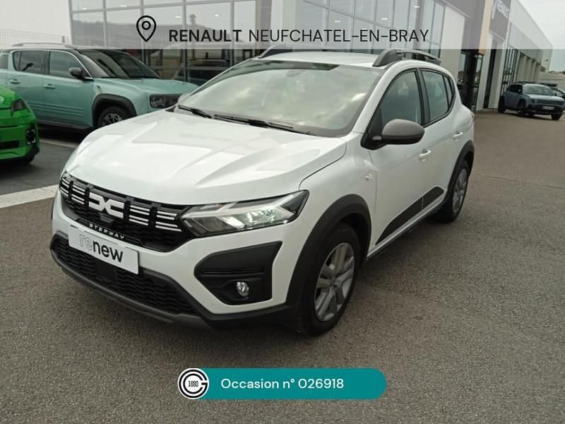 Blanc Utilisé 2023 Dacia Sandero Expression Citadine | 15 490 € (Prix juste) - Image 1/4