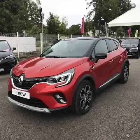 Rouge Occasion 2022 Renault Captur Intens SUV | 18 990 € (Prix juste) - Image 1/4