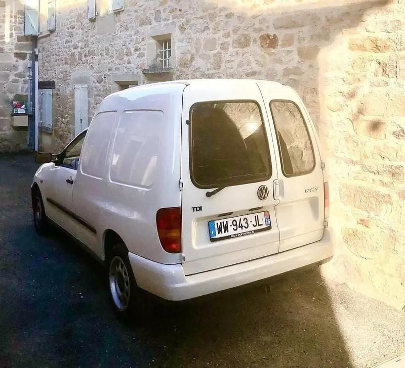 Blanc Occasion 1998 VW Caddy Monospace | 4 200 € - Image 1/4