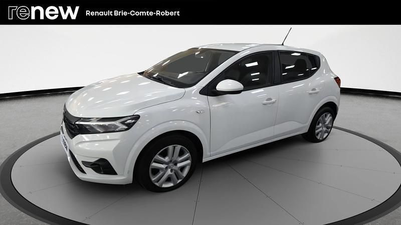 Blanc Utilisé 2021 Dacia Sandero Comfort Citadine | 8 980 € (Super prix) - Image 1/4