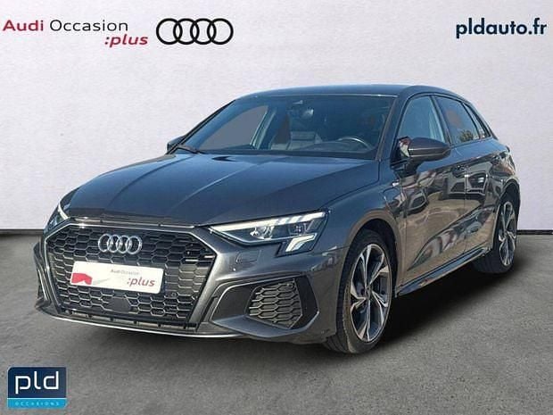Gris Utilisé 2022 Audi A3 e-tron S-Line Citadine | 27 490 € (Prix juste) - Image 1/4