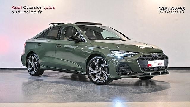 Occasion Audi A3 S-Line 150 ch (110 kW) 2025 Vert district metallise Berline