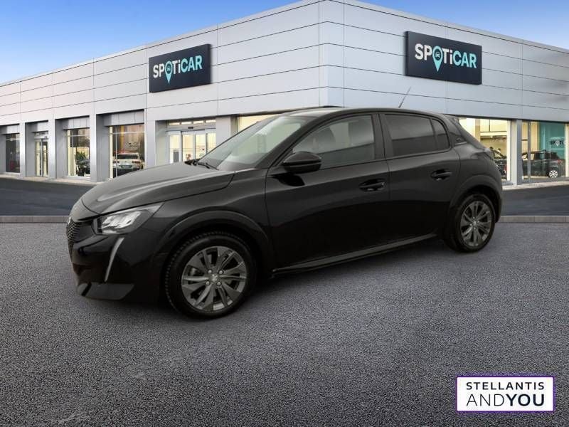 Noir Utilisé 2021 Peugeot e-208 Style Citadine | 15 590 € (Prix juste) - Image 1/3