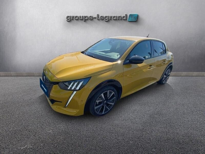 Jaune Utilisé 2022 Peugeot 208 GT Citadine | 16 980 € (Prix juste) - Image 1/4