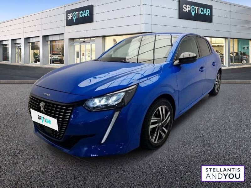 Bleu Utilisé 2023 Peugeot 208 Allure Citadine | 15 690 € (Super prix) - Image 1/4