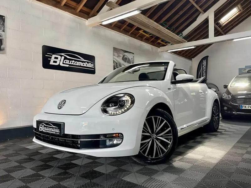 Blanc Utilisé 2016 VW Beetle Allstar Cabriolet | 21 980 € (Prix juste) - Image 1/4