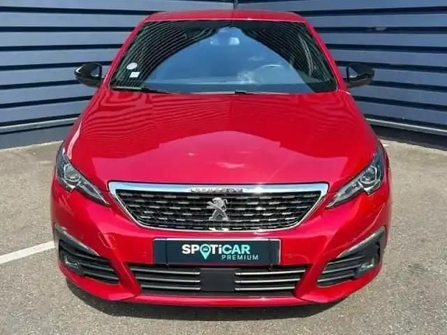 Occasion Peugeot 308 GT-line 2019 Rouge ultimate Berline