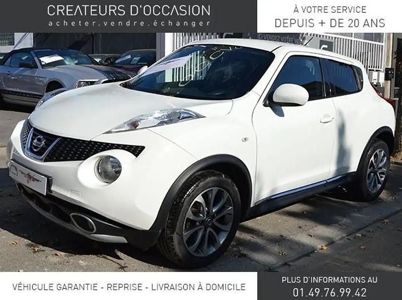 Blanc Utilisé 2014 Nissan Juke Tekna SUV | 10 900 € (Bon prix) - Image 1/4