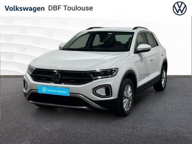 Blanc Utilisé 2022 VW T-Roc Life SUV | 21 388 € (Prix juste) - Image 1/4