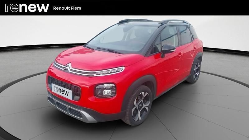 Rouge Utilisé 2019 Citroën C3 Aircross PureTech SUV | 10 670 € (Prix juste) - Image 1/4