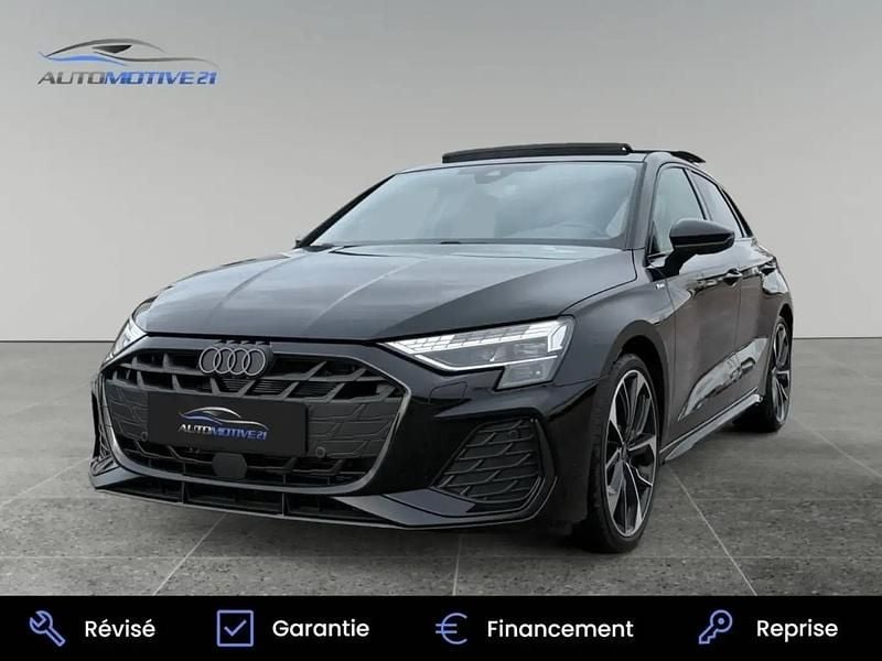 Noir Occasion 2025 Audi A3 S-Line Berline | 41 990 € - Image 1/4