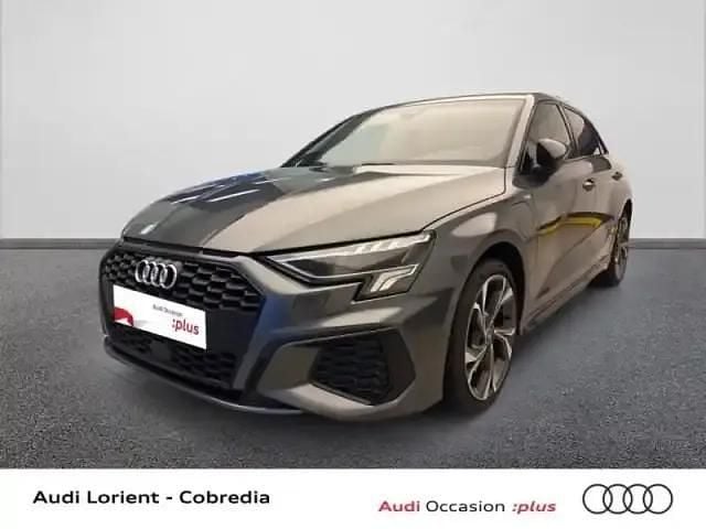 Gris daytona nacré Occasion 2022 Audi A3 S-Line Berline | 29 490 € - Image 1/4