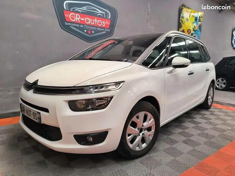 Blanc Utilisé 2016 Citroën Grand C4 Picasso Intensive Monospace | 9 990 € - Image 1/4