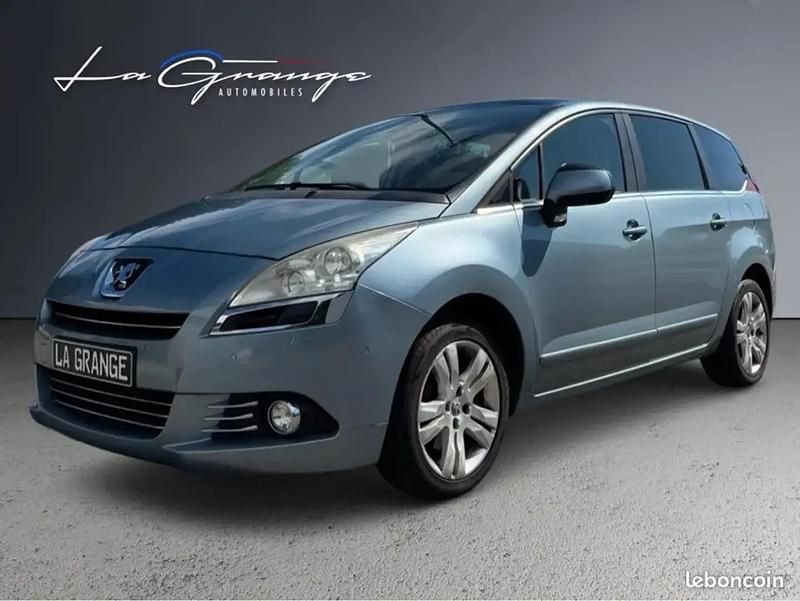 Bleu Utilisé 2009 Peugeot 5008 Premium Monospace | 4 490 € - Image 1/4