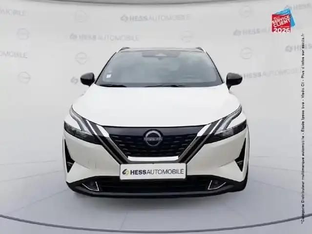 Occasion Nissan Qashqai Tekna 2023 Blanc lunaire toit noir SUV